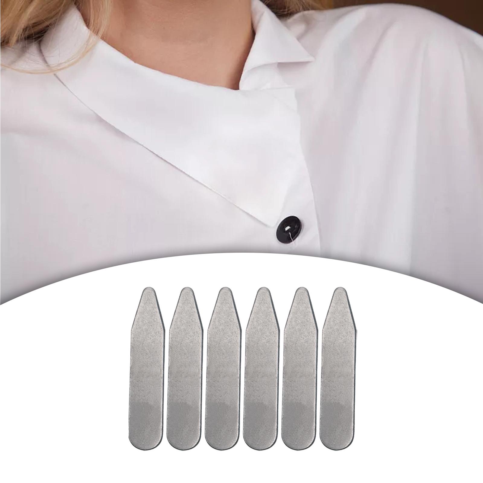 Collar Stay Metal - 6Pcs Collar Stays Shirt Collar Inserts