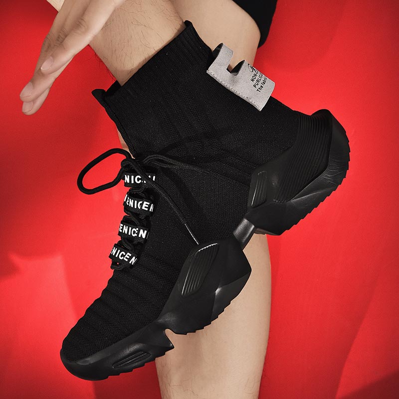 Men'S Formal Ethnic Wear - Plus Size Hightop High-soled Men Sport