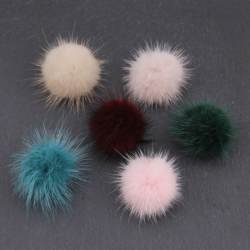 Korean Men Formal Wear - Korean-style Pompom Brooch for Men and