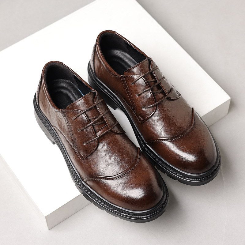 Men's leather shoes for casual - مراجعة Men'S Formal Office Wear Shoes وسعره