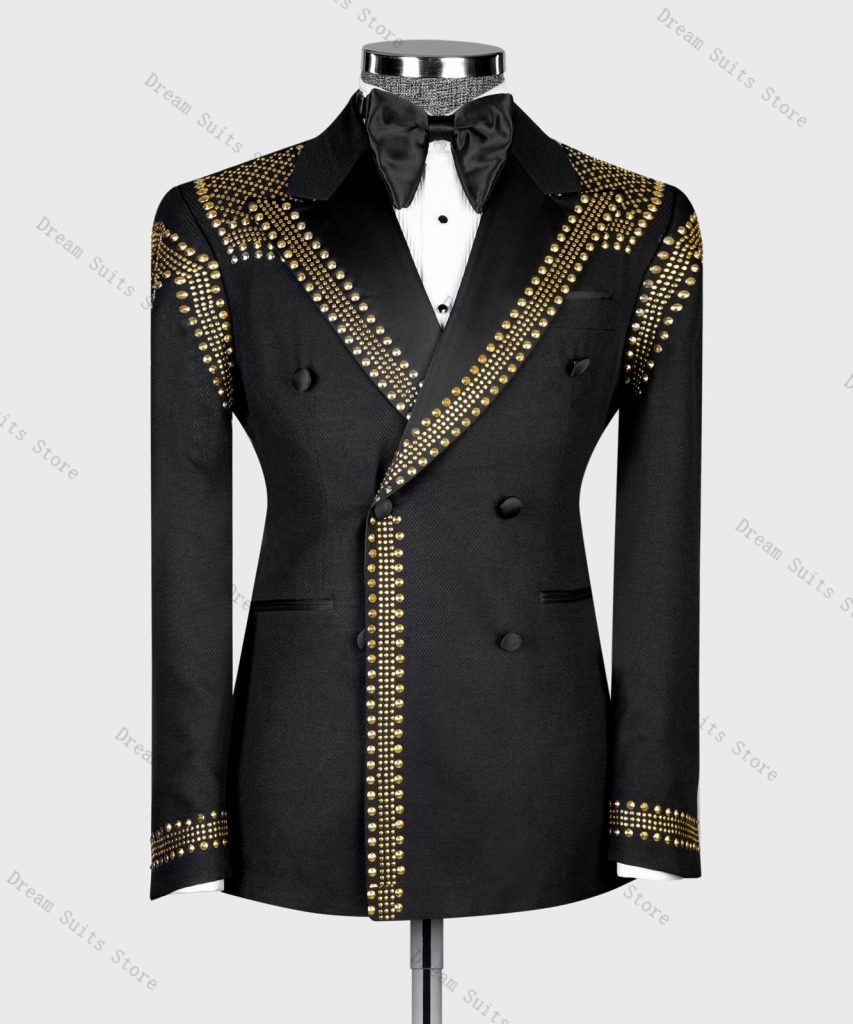 Men Suit Set 2 Piece Blazer+Pa - مراجعة Men Formal Wear With Coat وسعره