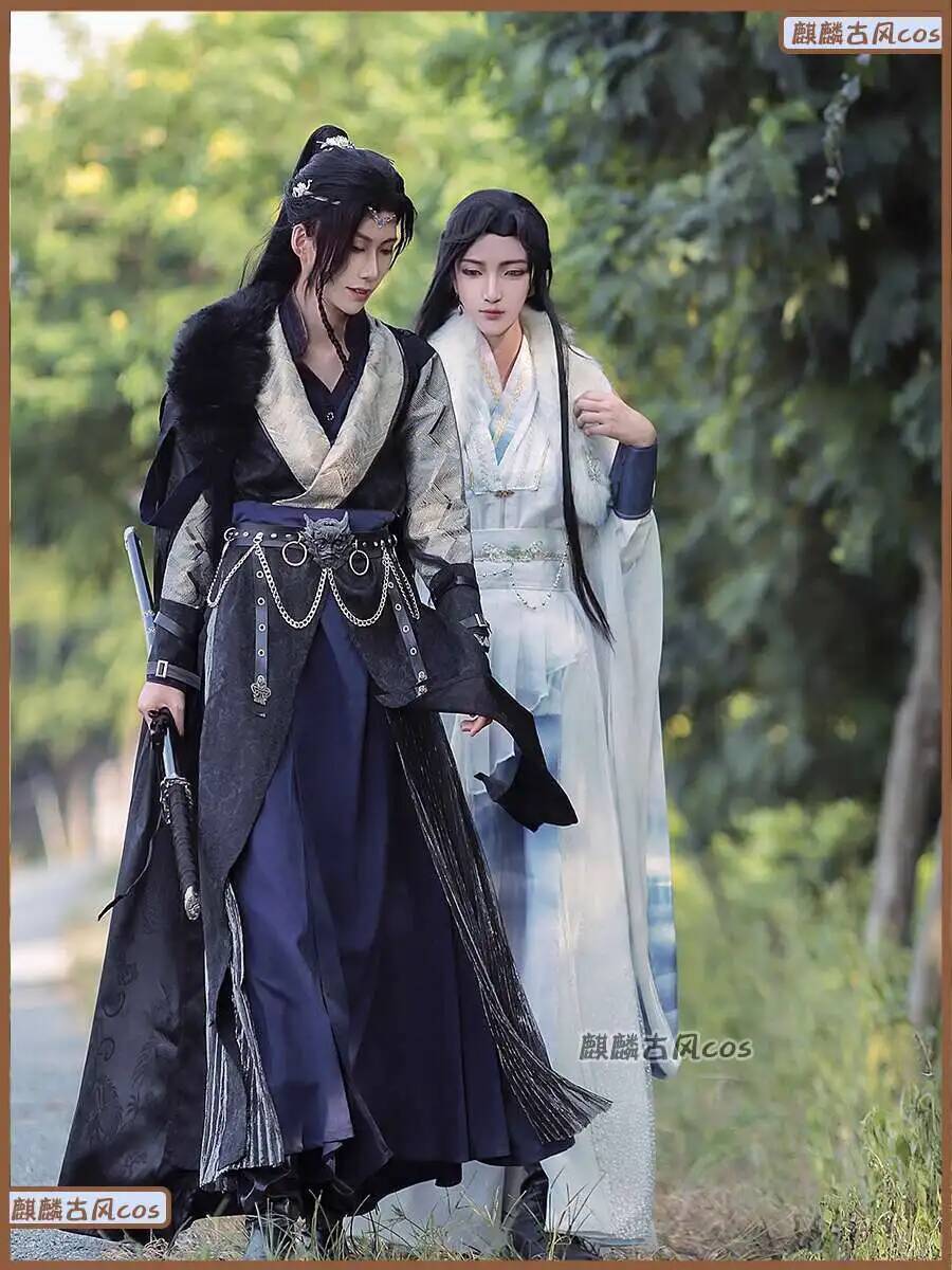 Cos Qilin Ancient Style Costum - مراجعة Mens Formal وسعره