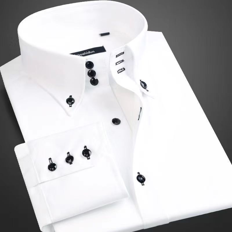 Dress Shirt for Men Button-dow - مراجعة Korean Men Formal Wear وسعره