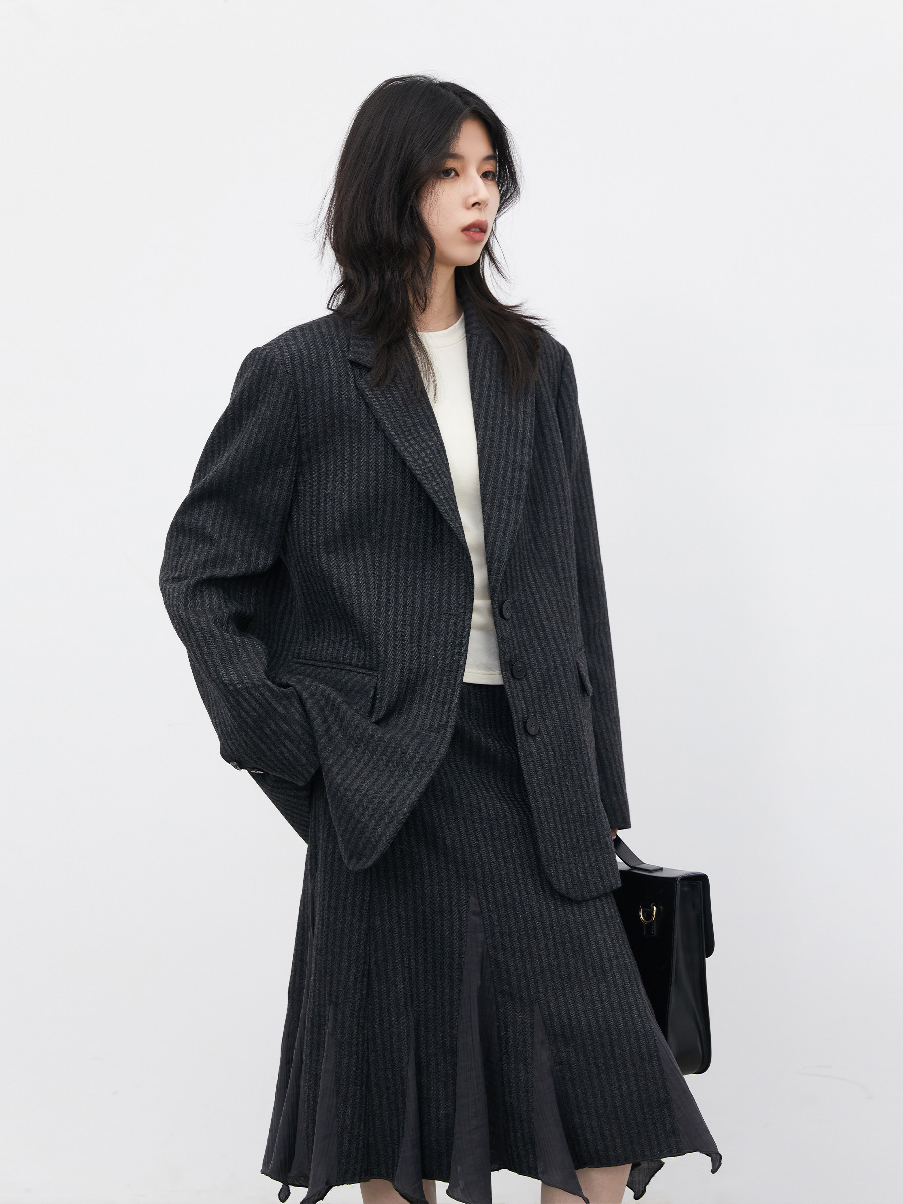 CHIC VEN Fashion Women Woolen  - مراجعة Wool Suit Jacket وسعره
