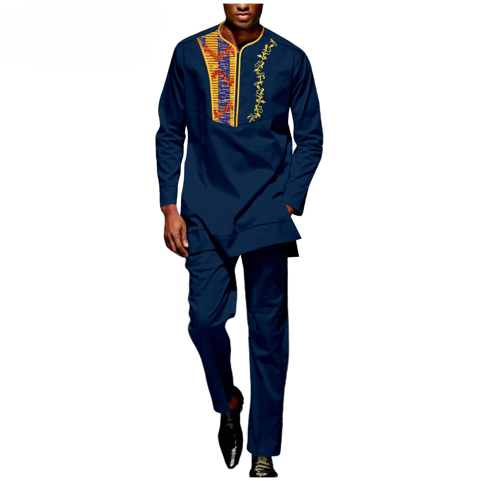 2025 Original Design Nigerian  - مراجعة Men'S Formal Ethnic Wear وسعره