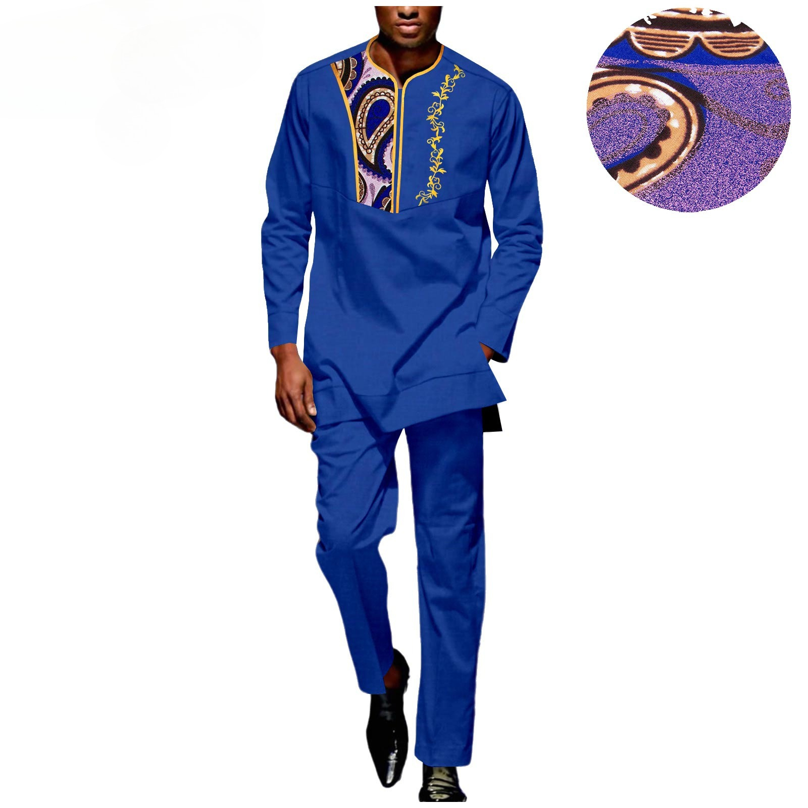 2025 Original Design Nigerian  - مراجعة Men'S Formal Ethnic Wear وسعره