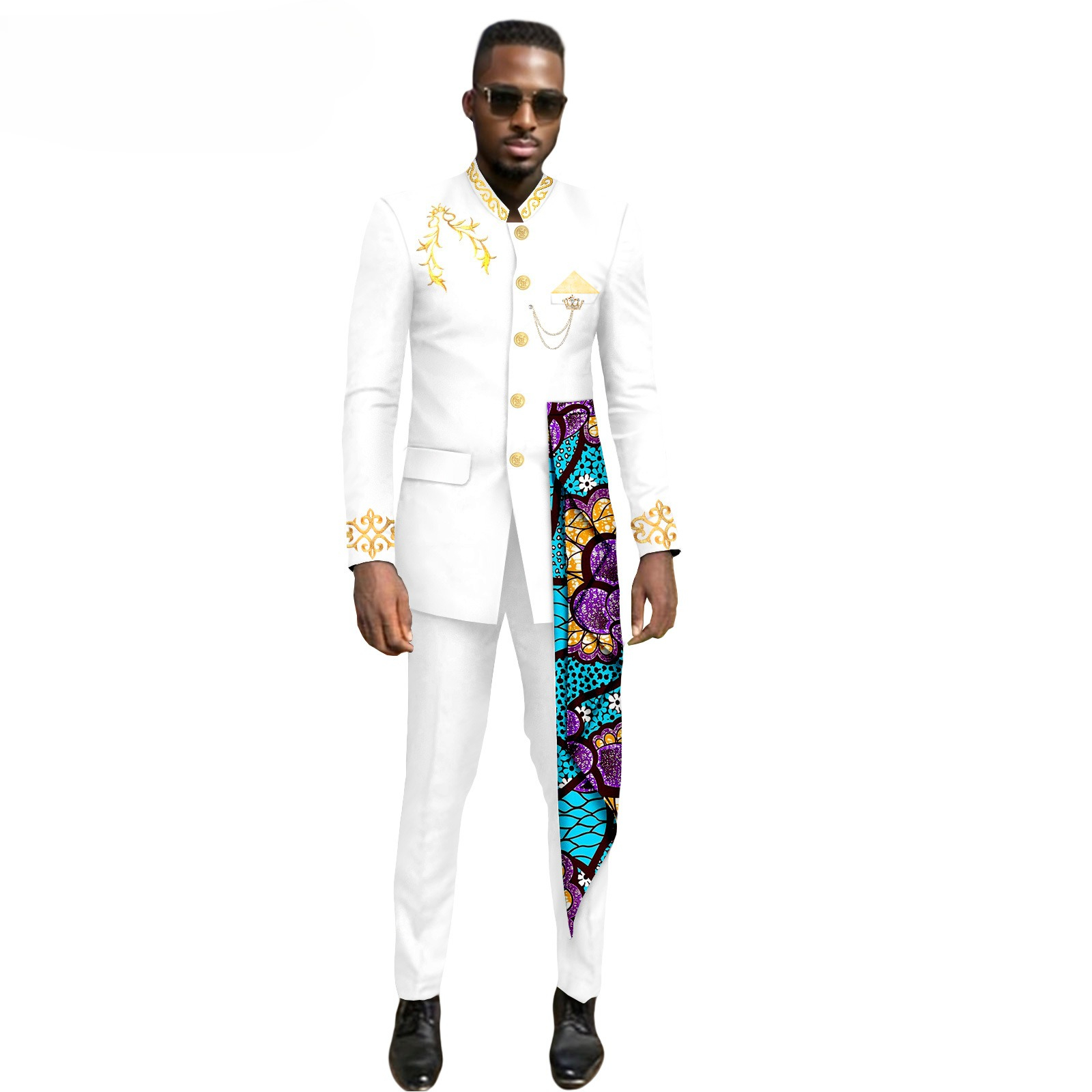 New Trendy African Ethnic Men' - مراجعة Men'S Formal Ethnic Wear وسعره
