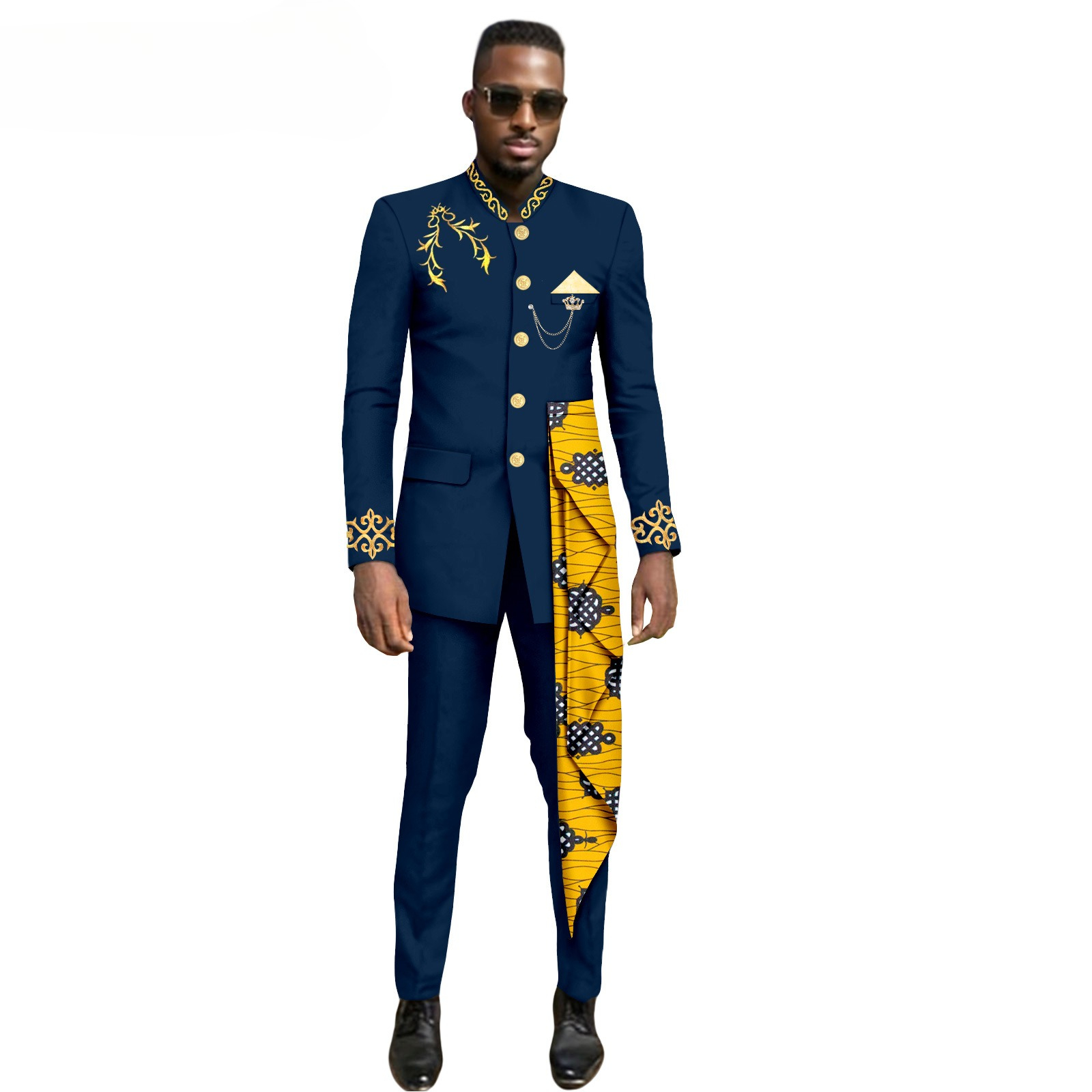 New Trendy African Ethnic Men' - مراجعة Men'S Formal Ethnic Wear وسعره