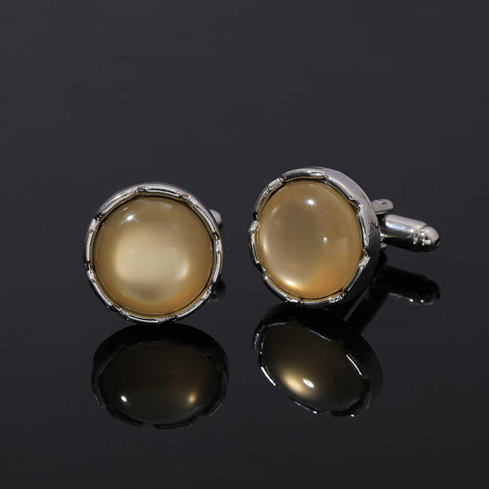 Round Crystal Cufflinks for Me - مراجعة Mens Formal وسعره