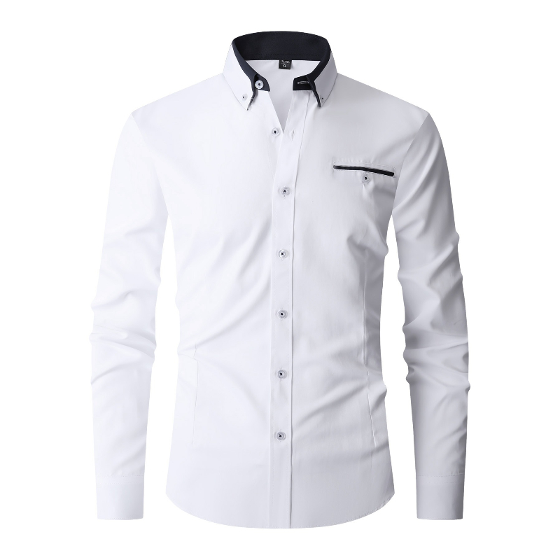 Men Formal Shirt Long Sleeve O - مراجعة Mens Formal وسعره