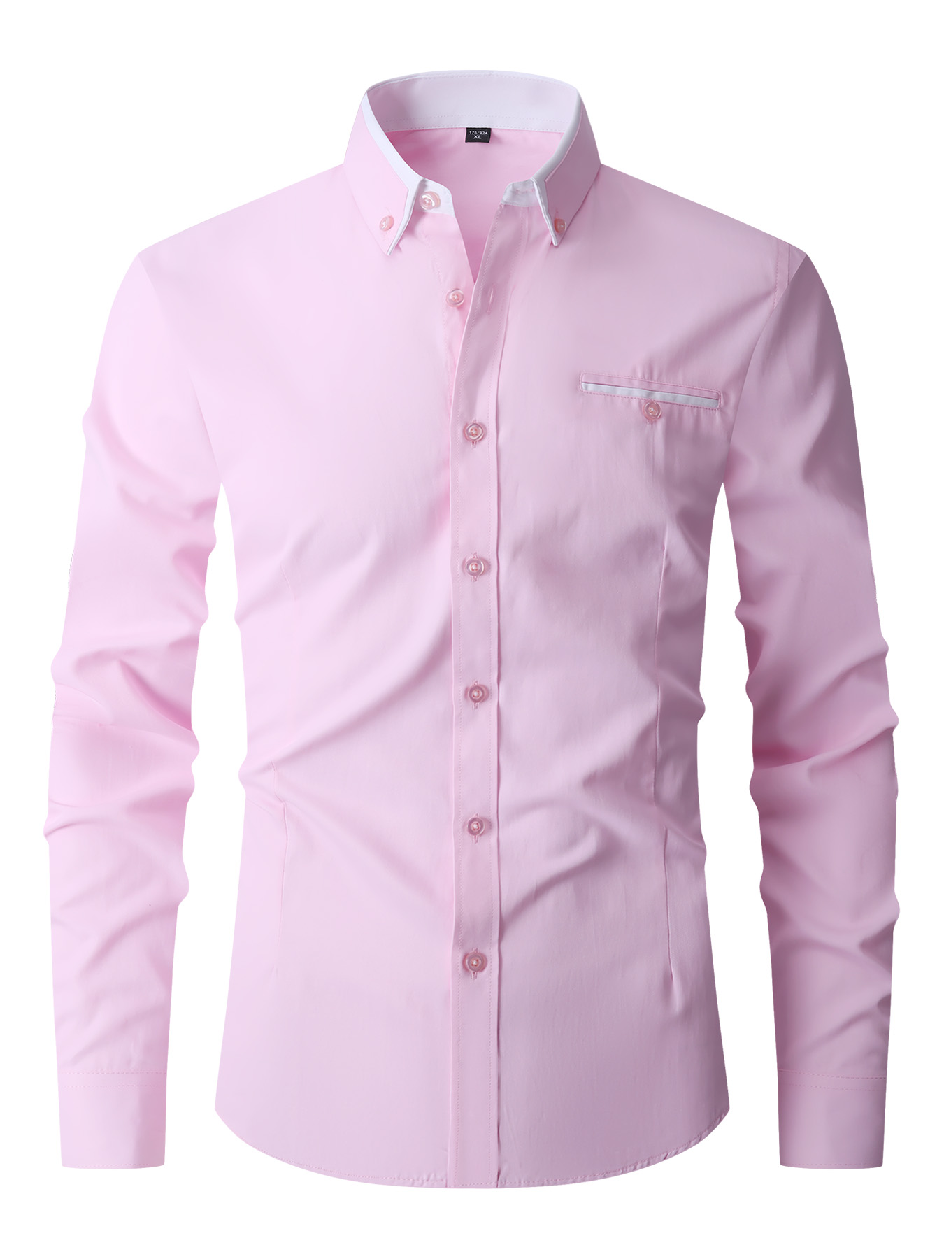 Men Formal Shirt Long Sleeve O - مراجعة Mens Formal وسعره