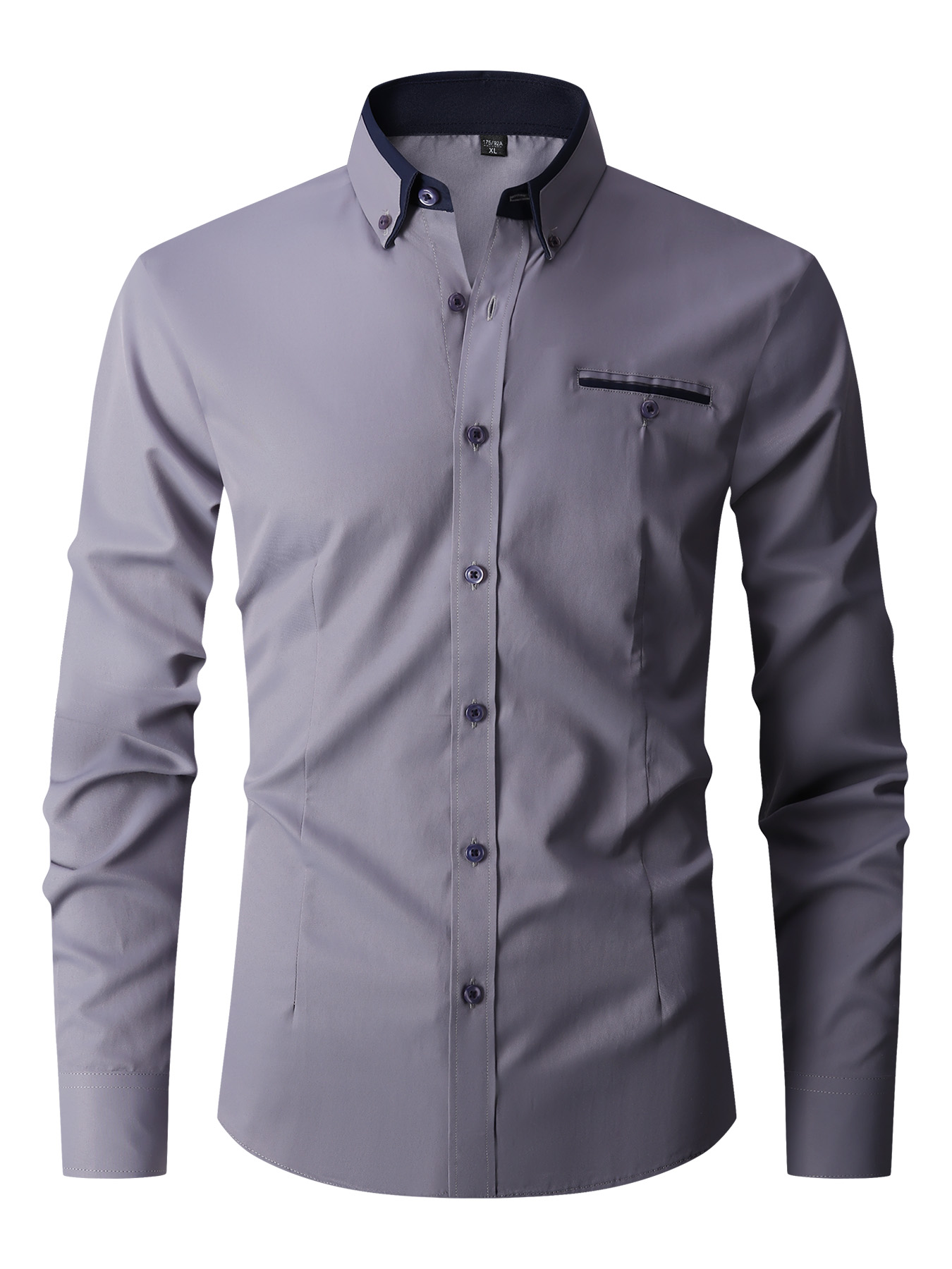 Men Formal Shirt Long Sleeve O - مراجعة Mens Formal وسعره
