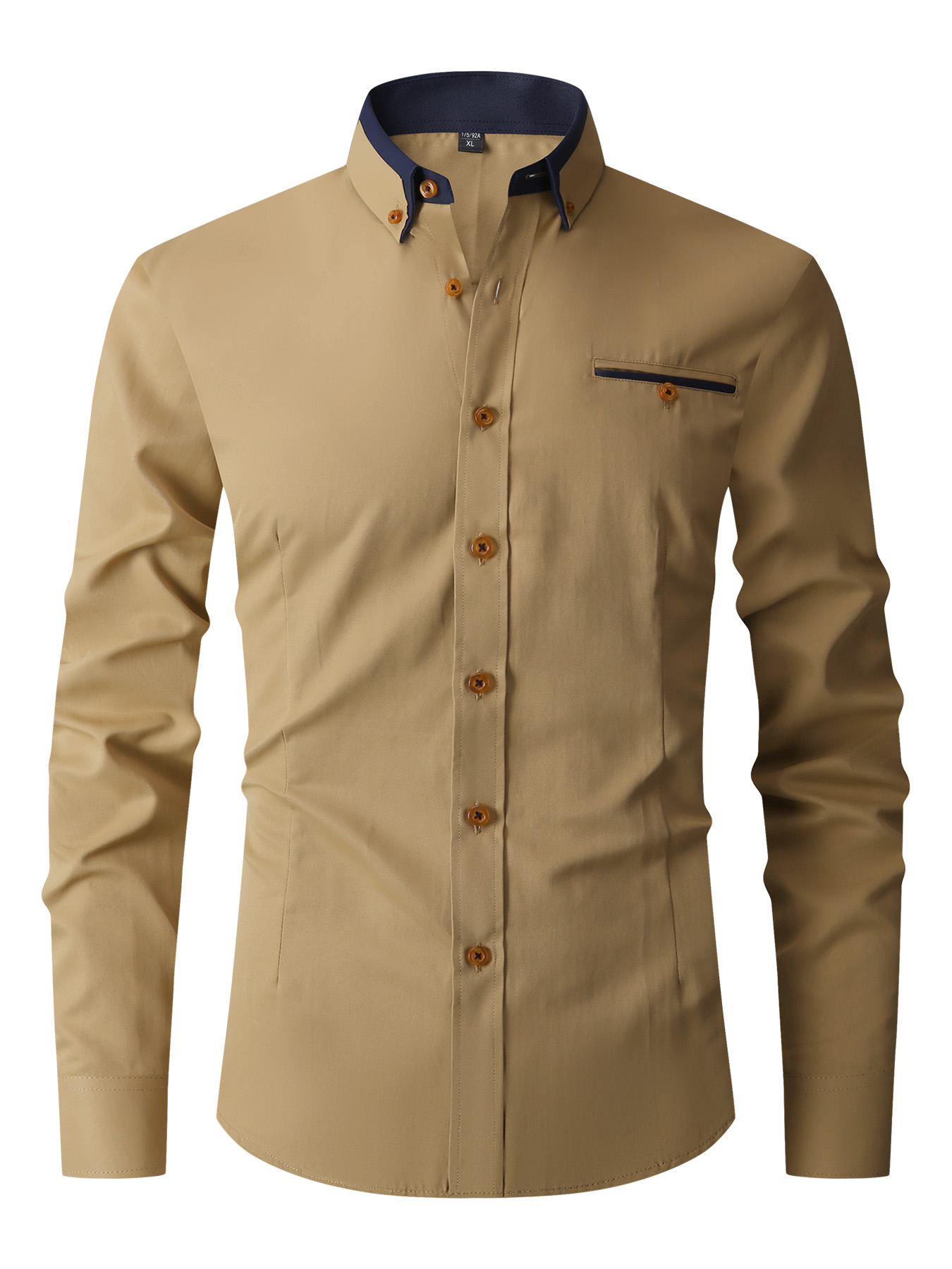 Men Formal Shirt Long Sleeve O - مراجعة Mens Formal وسعره