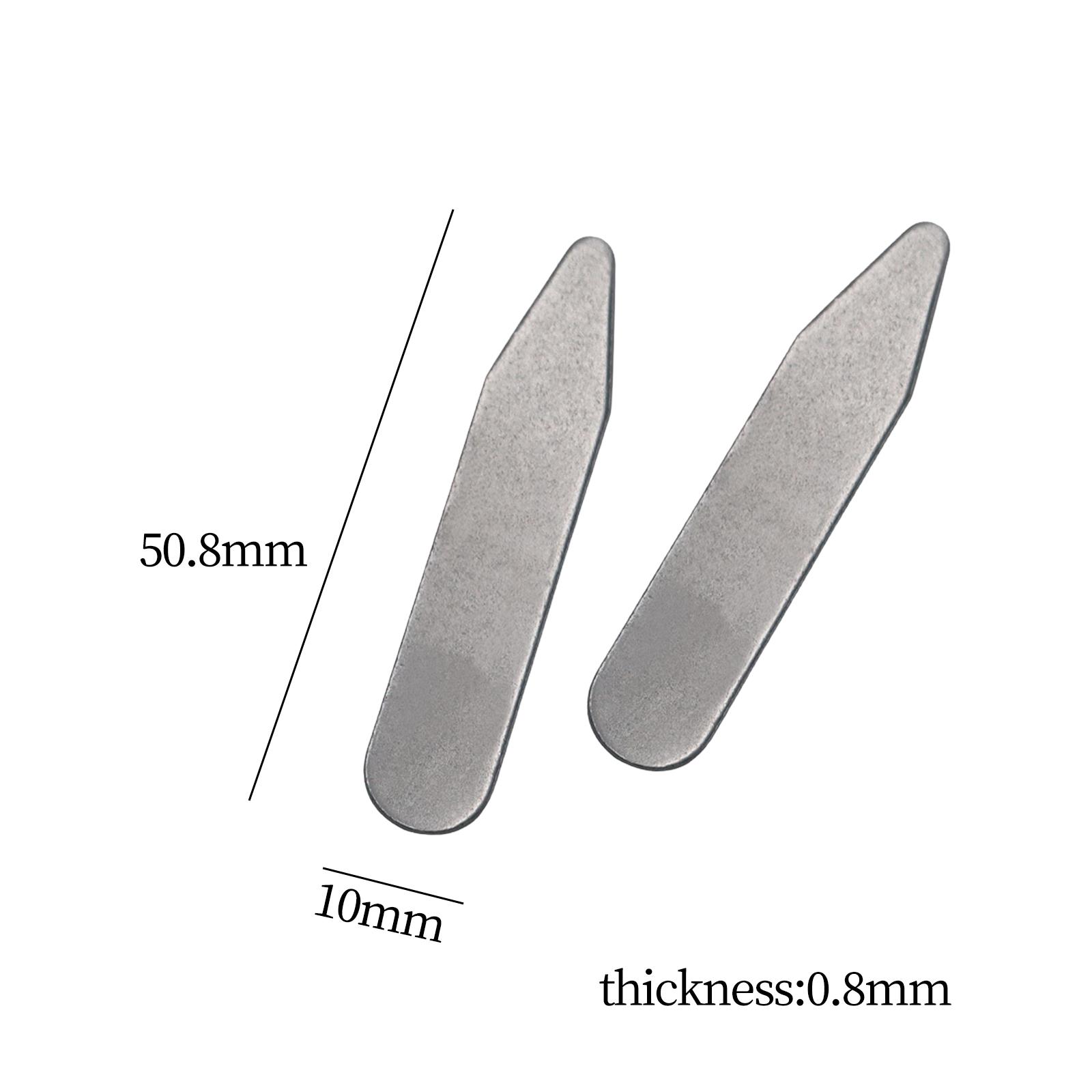 6Pcs Collar Stays Shirt Collar - مراجعة Collar Stay Metal وسعره