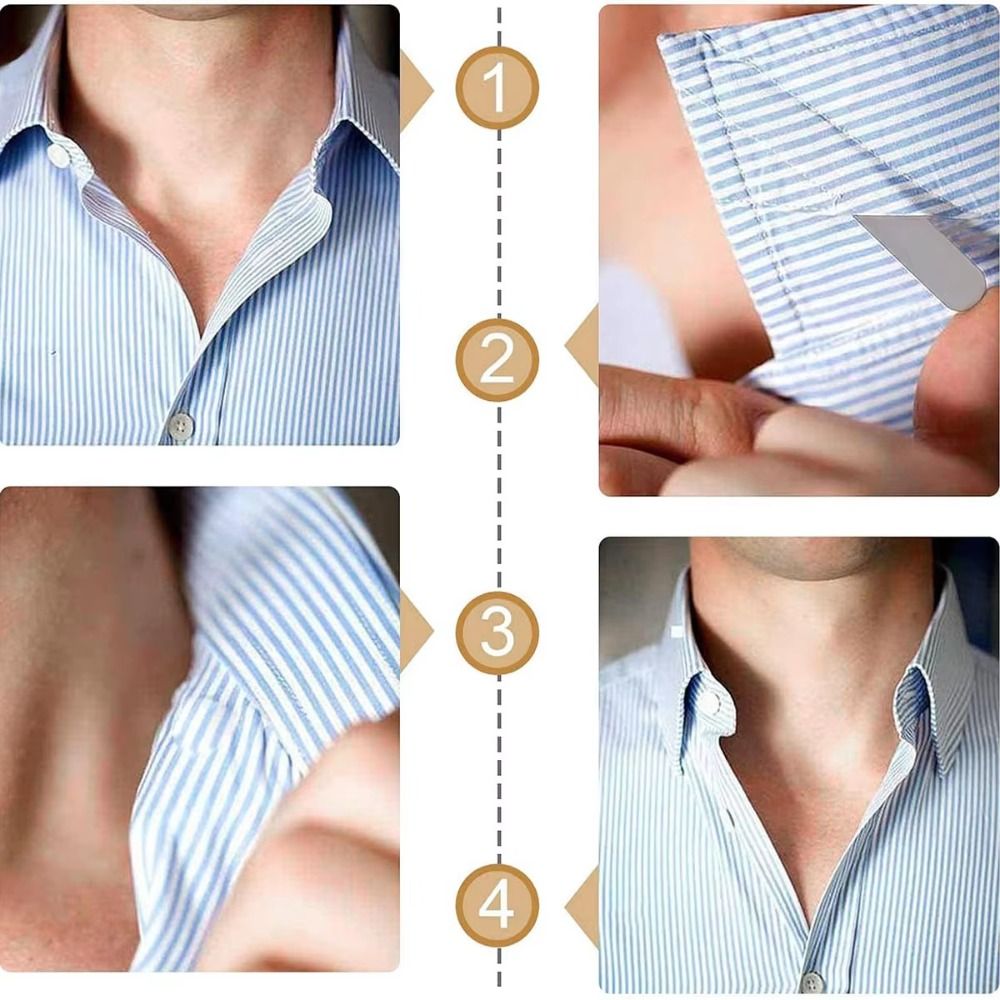 6Pcs New Stainless Steel Colla - مراجعة Collar Stay Metal وسعره