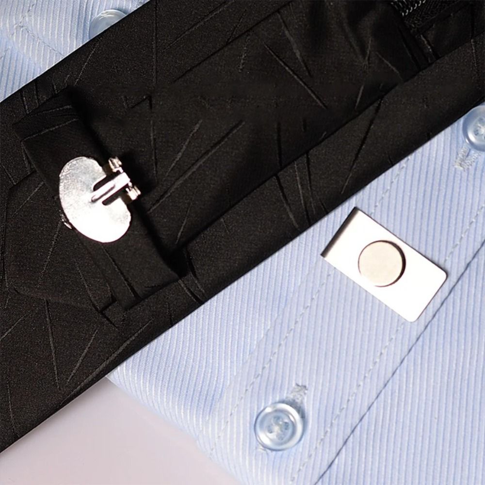 New Invisible Tie Stay Clips A - مراجعة Collar Stay Metal وسعره