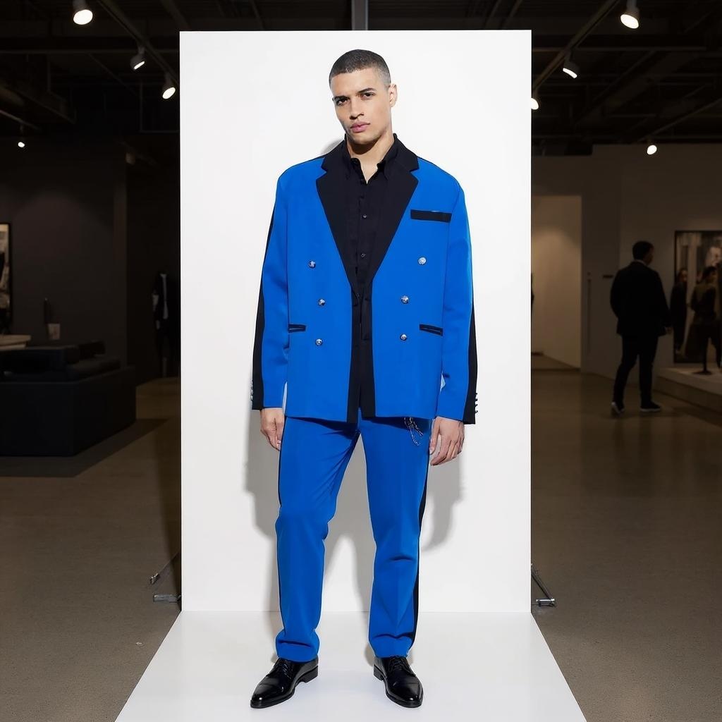Double Breasted Men Suits Slim - مراجعة Men Formal Wear Pants وسعره