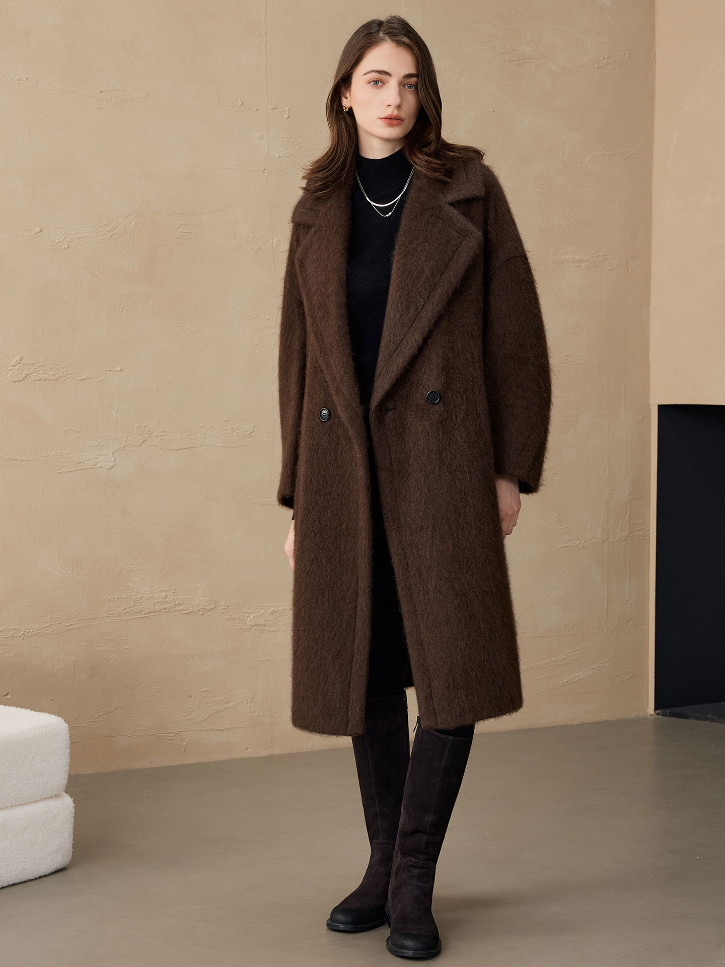 Allingentle Women's Blazer Woo - مراجعة Wool Suit Jacket وسعره