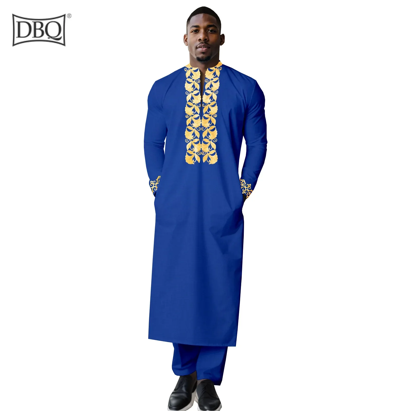 DBQ Men's African Dashiki Set  - مراجعة Men'S Formal Ethnic Wear وسعره