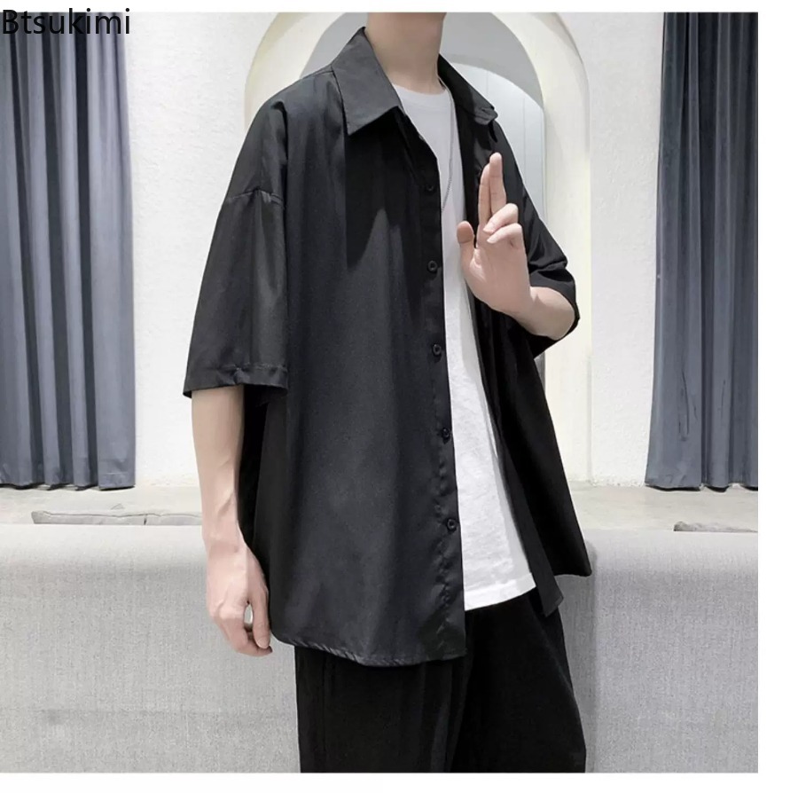 New Men's Korean Oversize Shir - مراجعة Korean Men Formal Wear وسعره