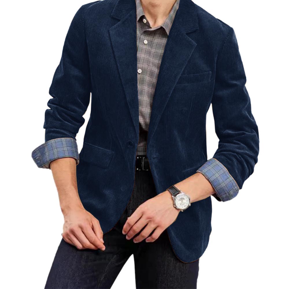 Men's Corduroy Suit Jacket Sin - مراجعة Elegant Formal Men'S Wear وسعره