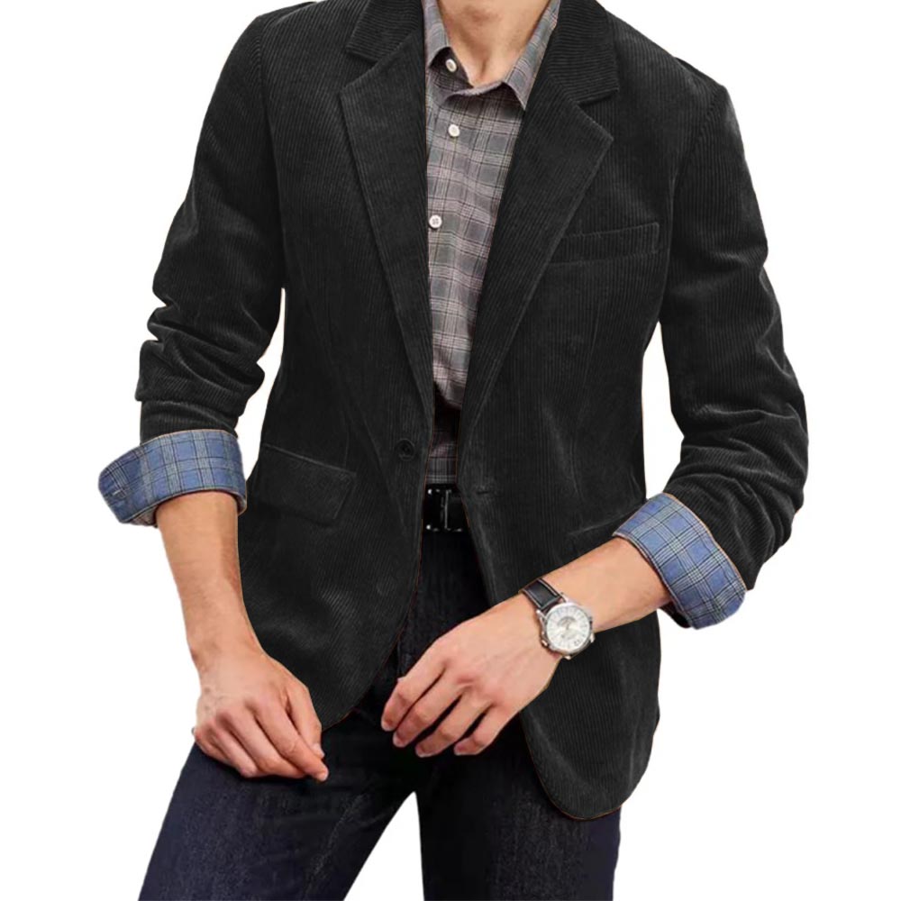 Men's Corduroy Suit Jacket Sin - مراجعة Elegant Formal Men'S Wear وسعره
