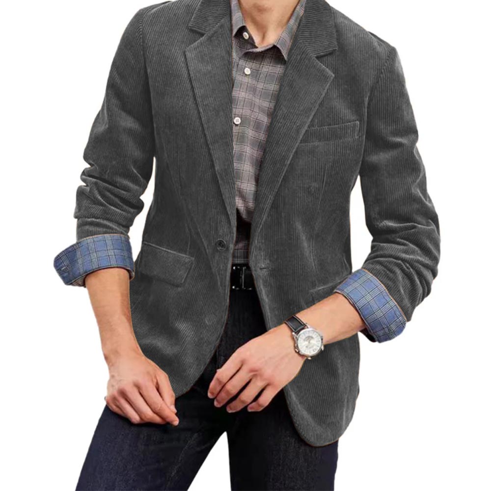 Men's Corduroy Suit Jacket Sin - مراجعة Elegant Formal Men'S Wear وسعره