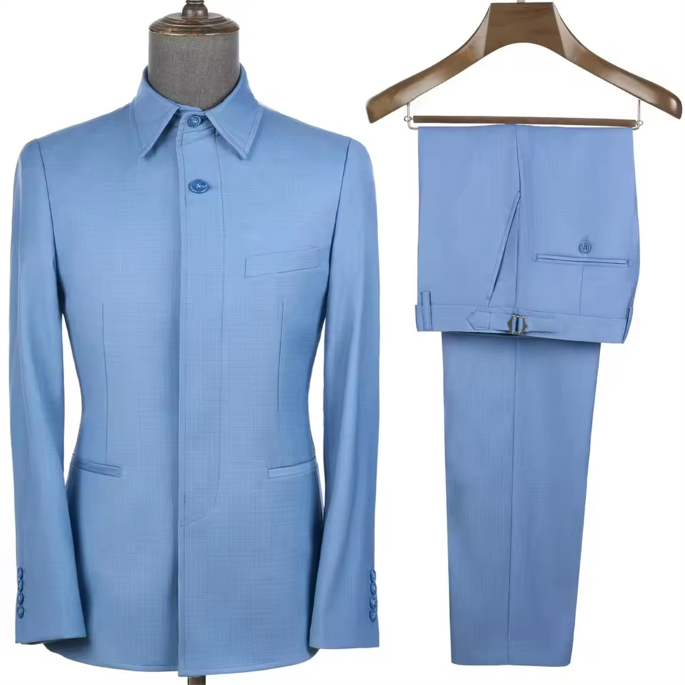 Tailor Made Safari Suits For M - مراجعة Men Formal Wear Pants وسعره