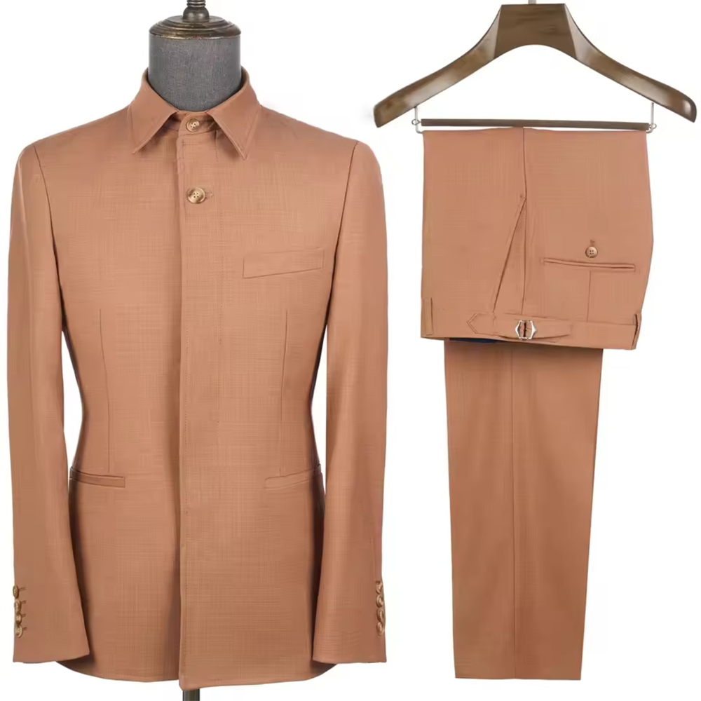 Tailor Made Safari Suits For M - مراجعة Men Formal Wear Pants وسعره