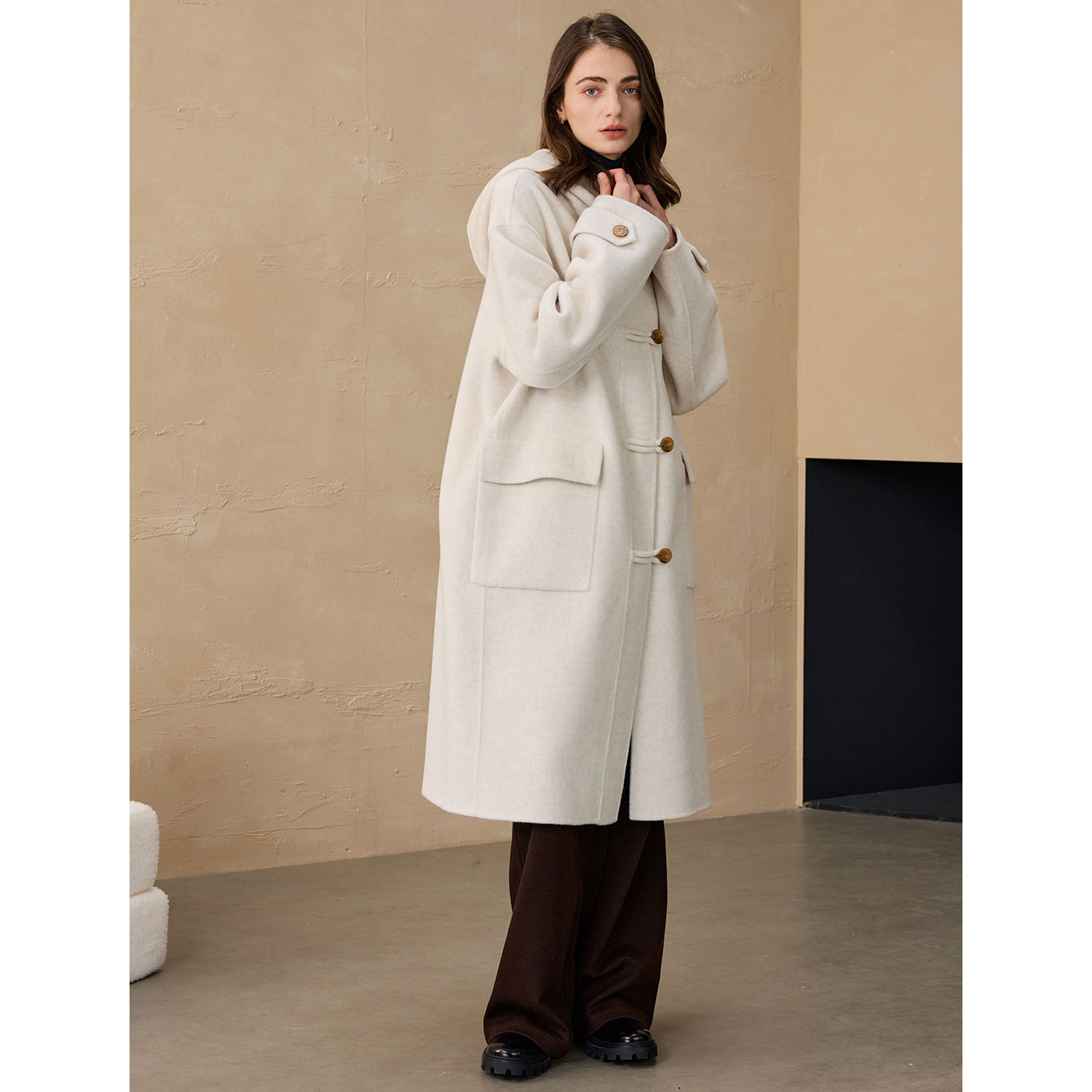 Allingentle Women's Blazer Woo - مراجعة Wool Suit Jacket وسعره