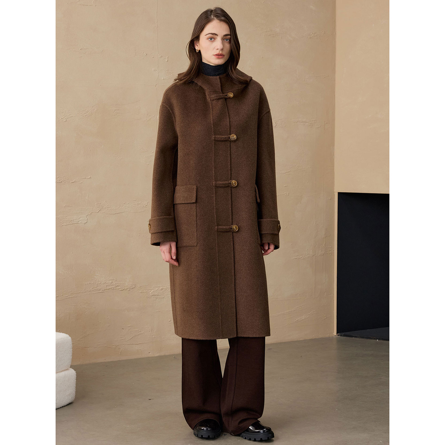 Allingentle Women's Blazer Woo - مراجعة Wool Suit Jacket وسعره