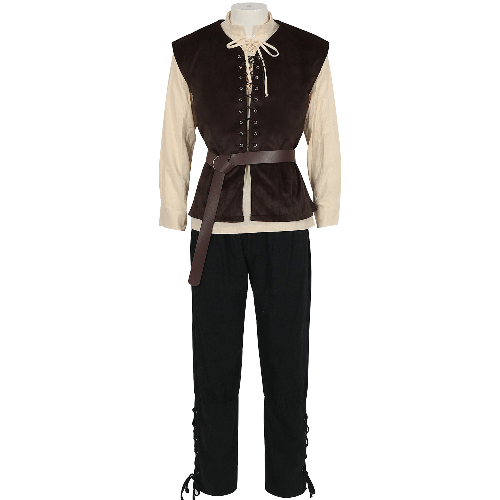 4 Pcs Men's Halloween Renaissa - مراجعة Mens Formal وسعره