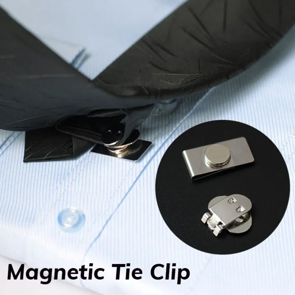 New Invisible Tie Stay Clips A - مراجعة Collar Stay Metal وسعره