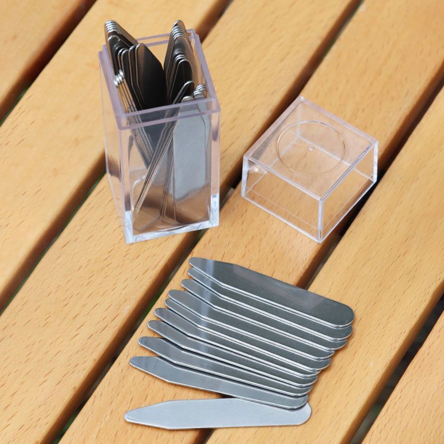 40Pcs Stainless Iron Collar St - مراجعة Collar Stay Metal وسعره