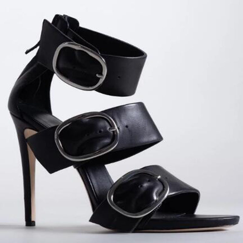 Women Fashion Black Leather Th - مراجعة Formal Belt Leather Thin وسعره
