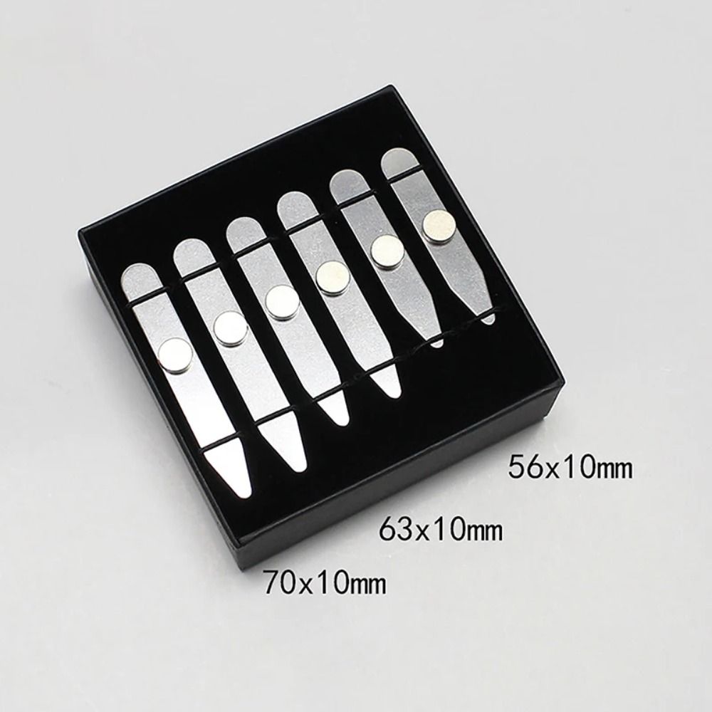 6Pcs New Stainless Steel Colla - مراجعة Collar Stay Metal وسعره