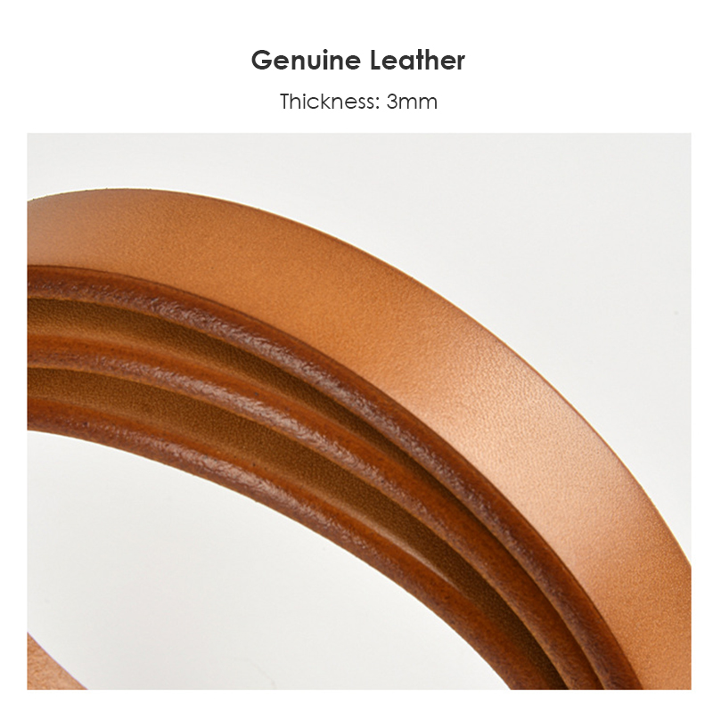VATLTY 2.3cm Leather Belt for  - مراجعة Formal Belt Leather Thin وسعره