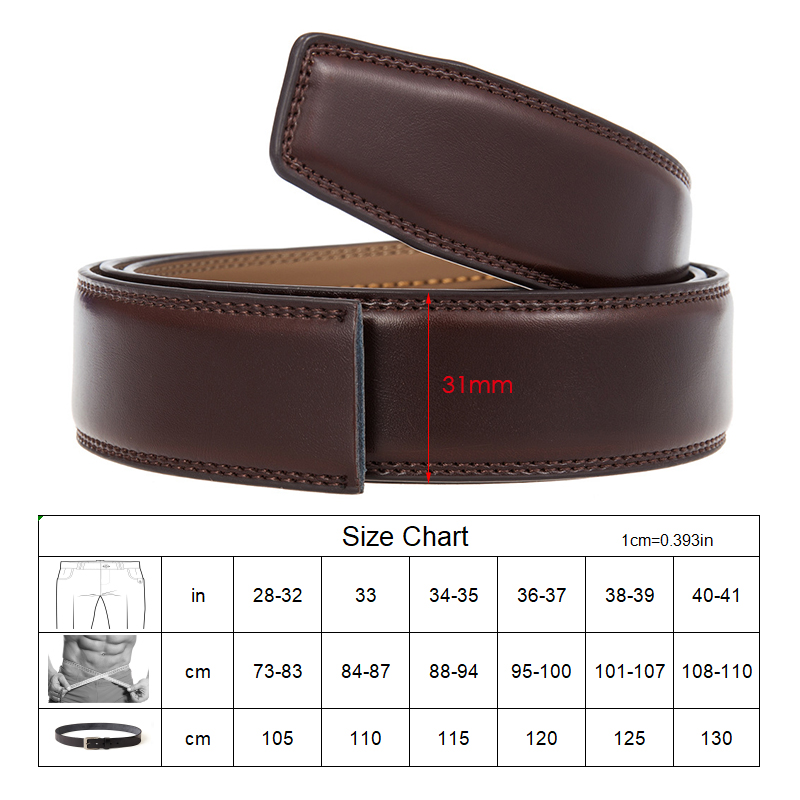 VATLTY Official Genuine Men's  - مراجعة Formal Belt Leather Thin وسعره
