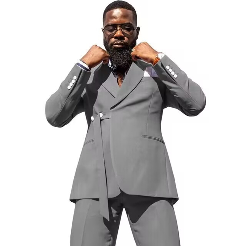 Fashion Style Men's 2-Piece Fo - مراجعة Wool Suit Jacket وسعره