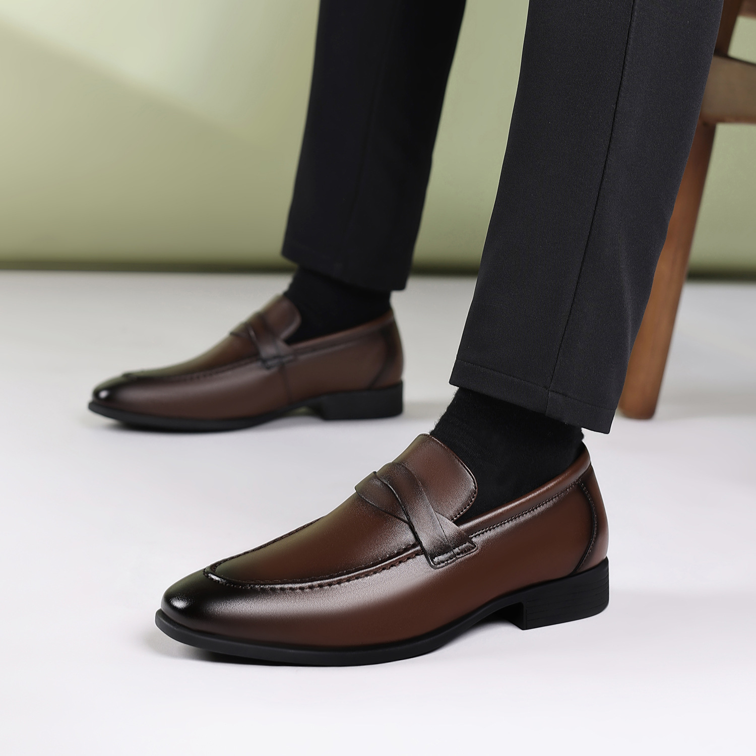 Men's leather shoes for formal - مراجعة Men'S Formal Office Wear Shoes وسعره