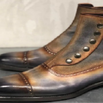 Men's Leather Suede Chelsea Bo - مراجعة Mens Formal وسعره