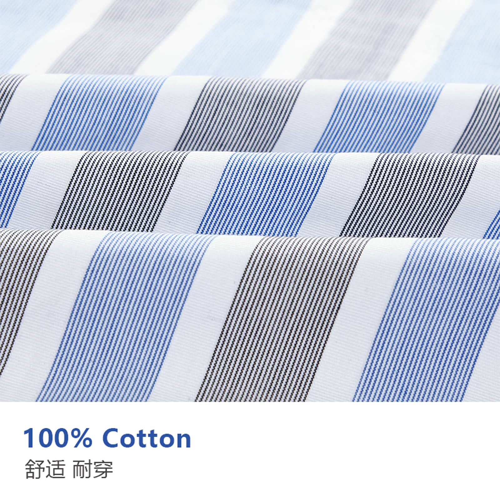 Men's 100% Cotton Striped Shir - مراجعة Men Formal Wear Brands وسعره