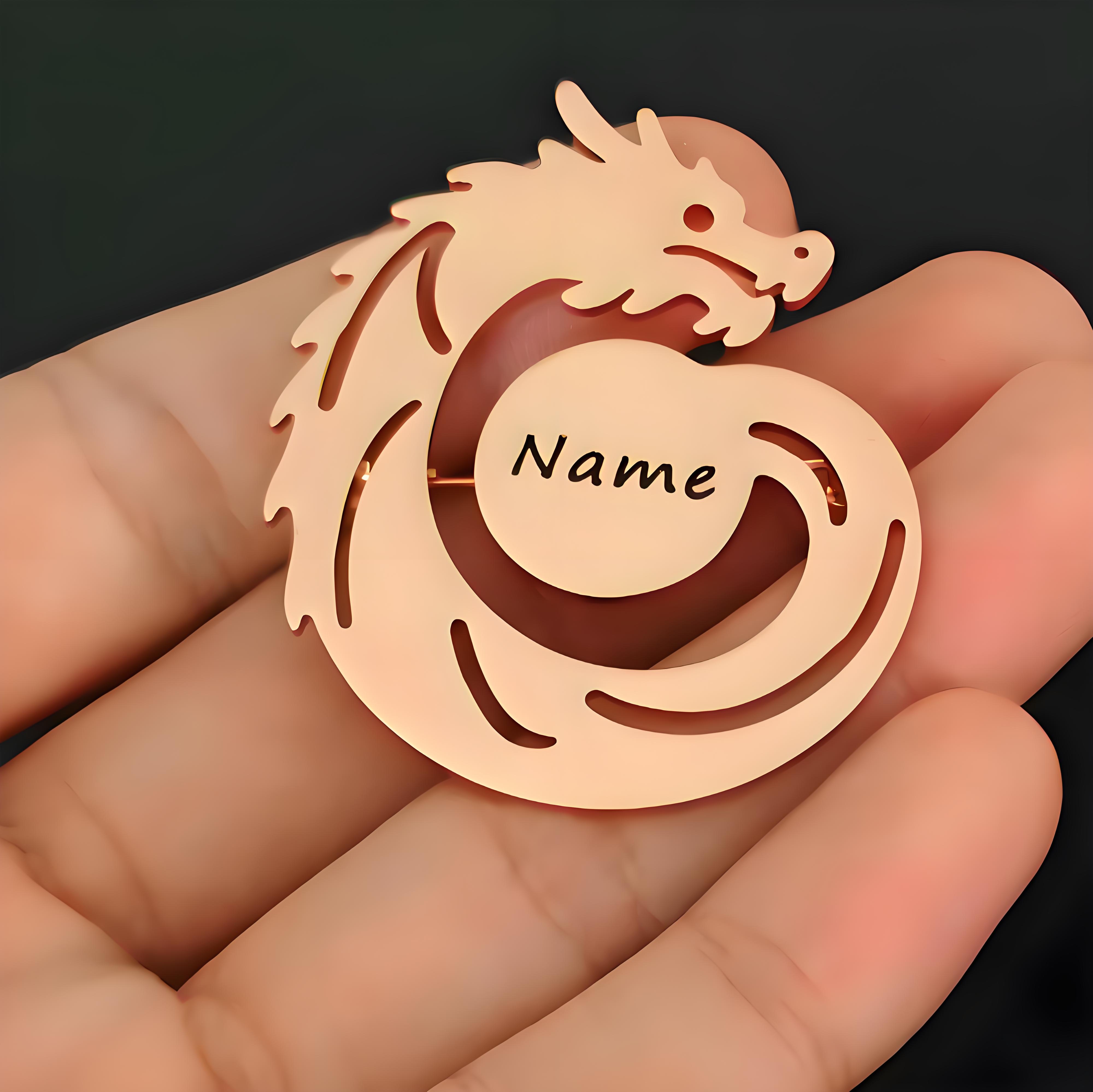 Custom Name Dragon Brooch, Per - مراجعة Men Formal Wear Names وسعره