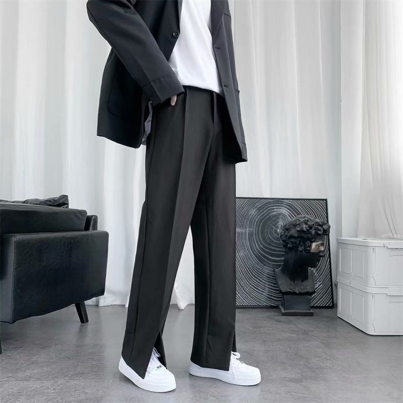 Spring/Summer Black Suit Pants - مراجعة Korean Men Formal Wear وسعره