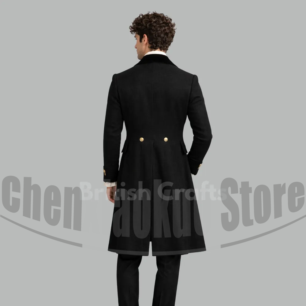 Black Men Victorian Tailcoat 3 - مراجعة Victorian Men'S Formal Wear وسعره