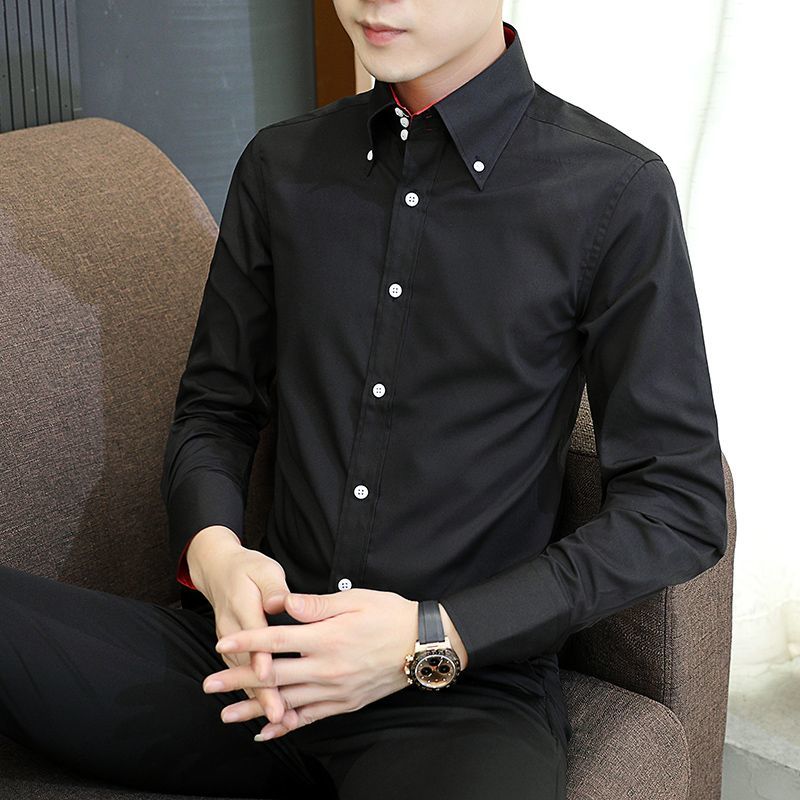 Spring Autumn Men's Executive  - مراجعة Korean Men Formal Wear وسعره