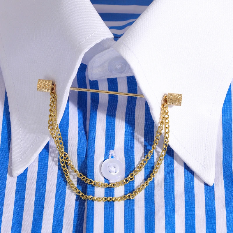 Collar Stays Pin Simple Men's  - مراجعة Collar Stay Metal وسعره