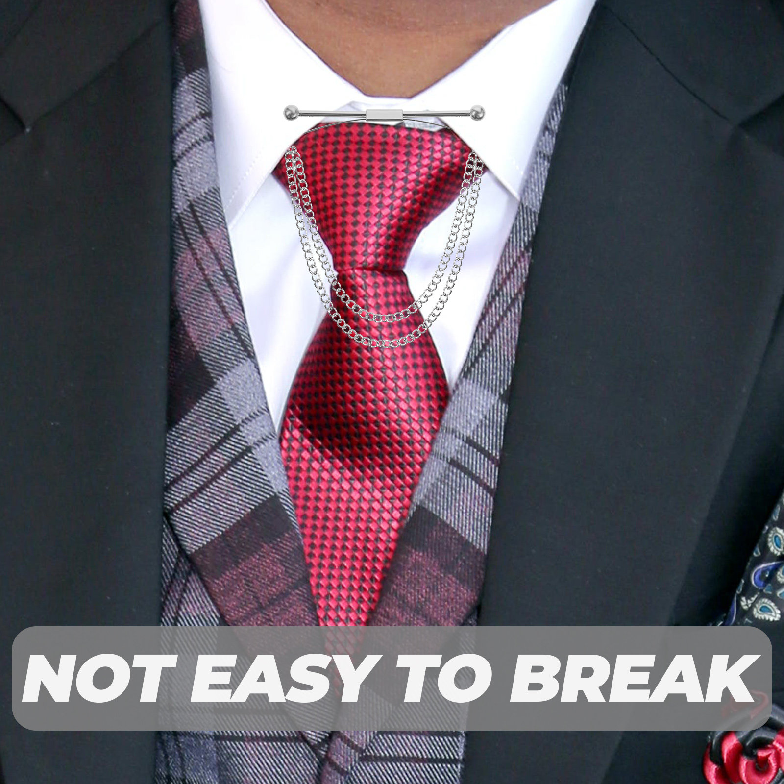 Collar Bar Pin Mens Business M - مراجعة Collar Stay Metal وسعره