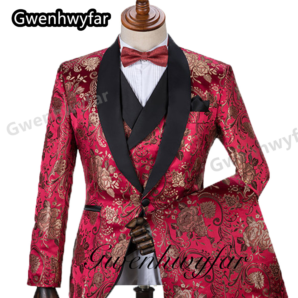 Gwenhwyfar Pattern Men Suits M - مراجعة Men Formal Wear Pants وسعره