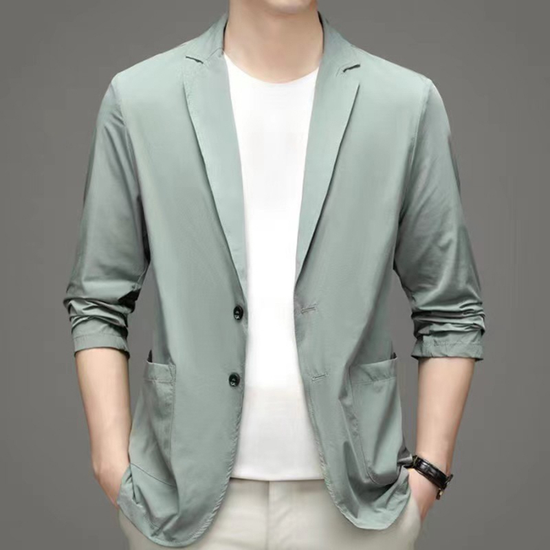 Fashion Male Cotton Work Wear  - مراجعة Men Formal Wear Brands وسعره